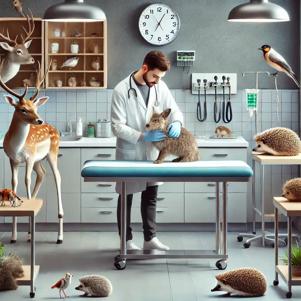 Wild animals in the veterinary practice